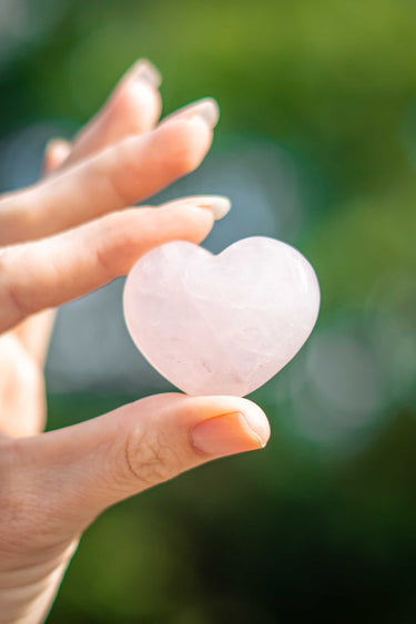 Rose Quartz Heart